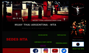 Muaythaiargentina.com thumbnail