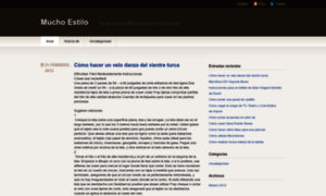 Muchoestilo.wordpress.com thumbnail