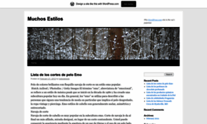 Muchosestilos.wordpress.com thumbnail