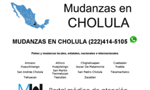 Mudanzasencholula.com thumbnail