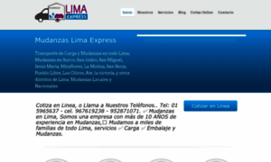 Mudanzaslimaexpress.com thumbnail