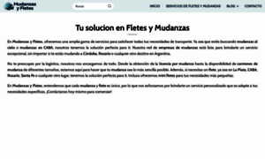 Mudanzasyfletes2001.com.ar thumbnail