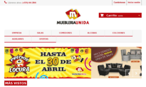 Muebleriaunida.com thumbnail