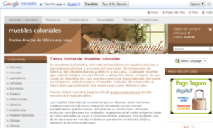 Muebles-coloniales.com thumbnail