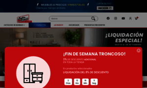 Mueblestroncoso.com thumbnail