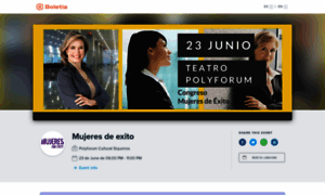 Mujeres-de-exito.boletia.com thumbnail