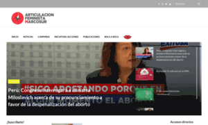 Mujeresdelsur-afm.org thumbnail