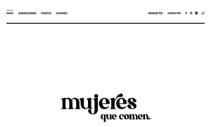 Mujeresquecomen.com thumbnail