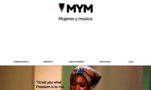 Mujeresymusica.com thumbnail
