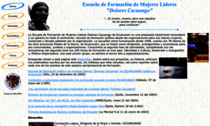 Mujerkichua.nativeweb.org thumbnail