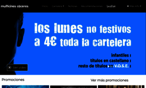 Multicinescaceres.com thumbnail