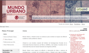 Mundourbano.unq.edu.ar thumbnail