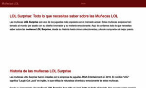 Munecas-lol.com thumbnail