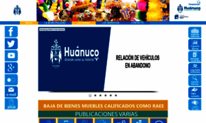 Munihuanuco.gob.pe thumbnail