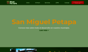 Munisanmiguelpetapa.gob.gt thumbnail