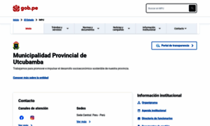 Muniutcubamba.gob.pe thumbnail