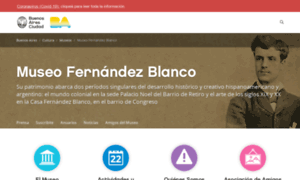 Museofernandezblanco.buenosaires.gob.ar thumbnail