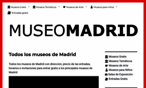 Museomadrid.com thumbnail