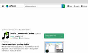 Music-download-center.softonic.com thumbnail