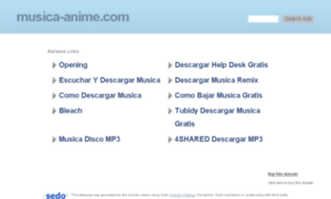 Musica-anime.com thumbnail