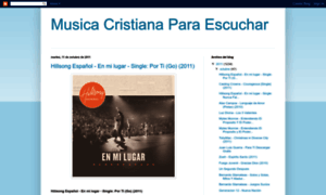 Musicacristianaparaescuchar.blogspot.com thumbnail