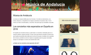 Musicadeandalucia.es thumbnail