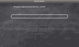 Musicaenconcierto.com thumbnail