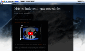 Musicaindependientenovedades.blogspot.com thumbnail