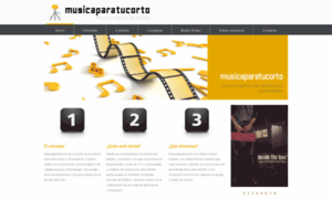 Musicaparatucorto.com thumbnail