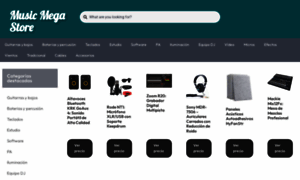 Musicmegastore.es thumbnail