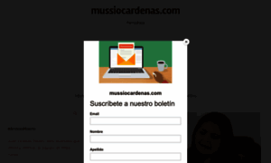 Mussiocardenas.com thumbnail