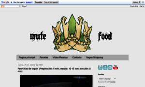 Mutefood.com thumbnail