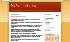 Myfamilyserver.blogspot.com thumbnail