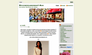 Myfavoritefashionbook.wordpress.com thumbnail