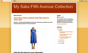 Mysaksfifthavenuecollection.blogspot.com thumbnail