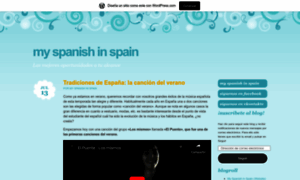 Myspanishinspain.wordpress.com thumbnail