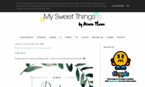 Mysweetthings.es thumbnail