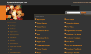 Mywebvideoplayer.com thumbnail