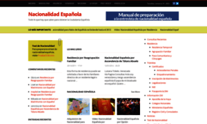 Nacionalidadespanola.com thumbnail