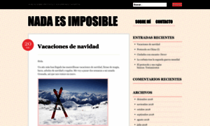 Nadaimposible.wordpress.com thumbnail