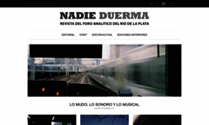 Nadieduerma.com.ar thumbnail