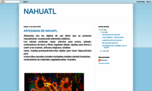 Nahuatl123.blogspot.mx thumbnail