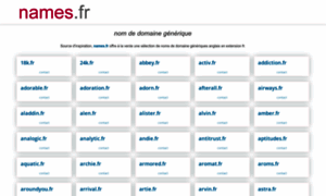 Names.fr thumbnail