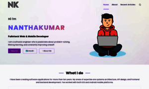 Nanthakumar.com thumbnail