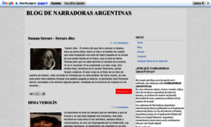 Narradorasargentinas.blogspot.com thumbnail