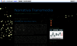 Narrativatransmediainteractiva.blogspot.com thumbnail