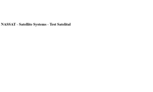 Nassat.org thumbnail