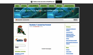 Natacionrcnmotril.wordpress.com thumbnail