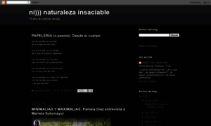 Naturalezainsaciable.blogspot.com thumbnail