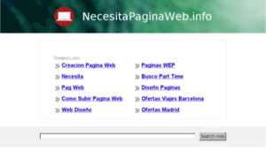 Necesitapaginaweb.info thumbnail